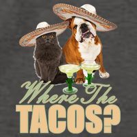 Where The Tacos? Cat Dog Vector Backpack