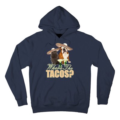 Where The Tacos? Cat Dog Hoodie