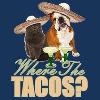 Where The Tacos? Cat Dog 16 in Basic Backpack