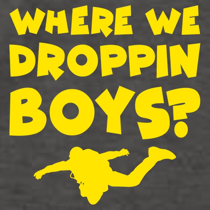 Where We Droppin Boys Funny Gamer Vector Backpack