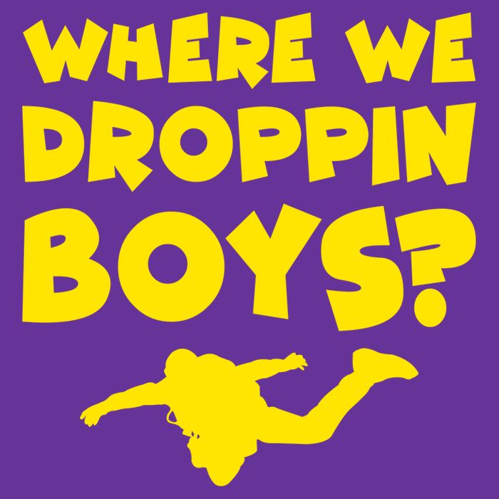 Where We Droppin Boys Funny Gamer Cooling Performance Crew T-Shirt