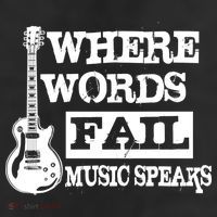 Where Words Fail Music Speaks 11oz C Handle Ceramic Mug
