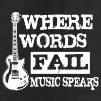 Where Words Fail Music Speaks Golf Towel