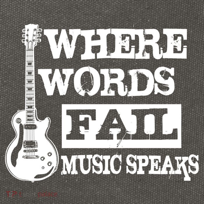 Where Words Fail Music Speaks Cotton Canvas Backpack