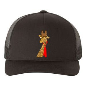 Where Would a Giraffe Wear a Tie? - Red Neck Tie Yupoong Adult 5-Panel Trucker Hat