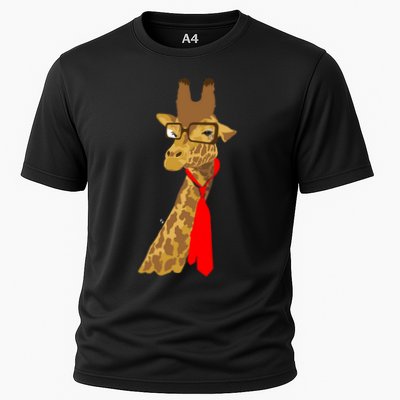 Where Would a Giraffe Wear a Tie? - Red Neck Tie Performance Shirt