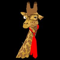 Where Would a Giraffe Wear a Tie? - Red Neck Tie Baby Bodysuit