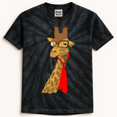 Where Would a Giraffe Wear a Tie? - Red Neck Tie Kids Tie-Dye T-Shirt