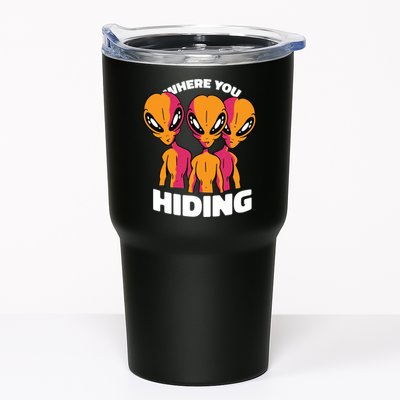 Where You Hiding Creepy Aliens Tumbler