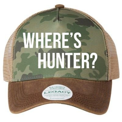 Where's Hunter President Trump Legacy Tie Dye Trucker Hat