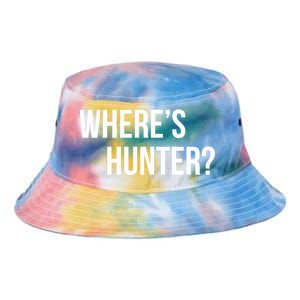 Where's Hunter President Trump Tie Dye Newport Bucket Hat