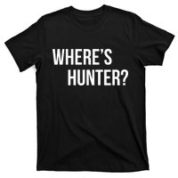 Where's Hunter President Trump T-Shirt