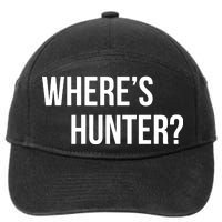 Where's Hunter President Trump 7-Panel Snapback Hat