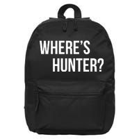 Where's Hunter President Trump 16 in Basic Backpack