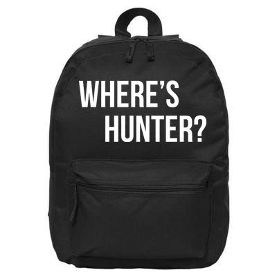 Where's Hunter President Trump 16 in Basic Backpack