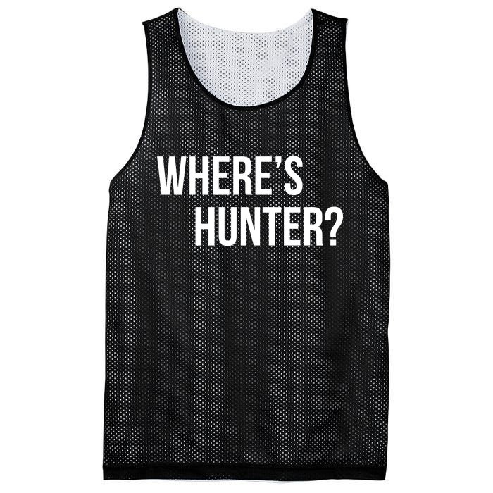 Where's Hunter President Trump Mesh Reversible Basketball Jersey Tank