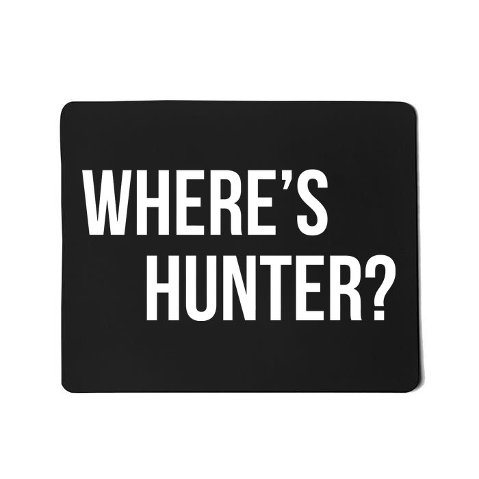 Where's Hunter President Trump Mousepad