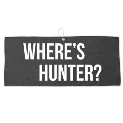 Where's Hunter President Trump Large Microfiber Waffle Golf Towel