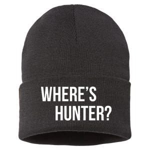 Where's Hunter President Trump Sustainable Knit Beanie