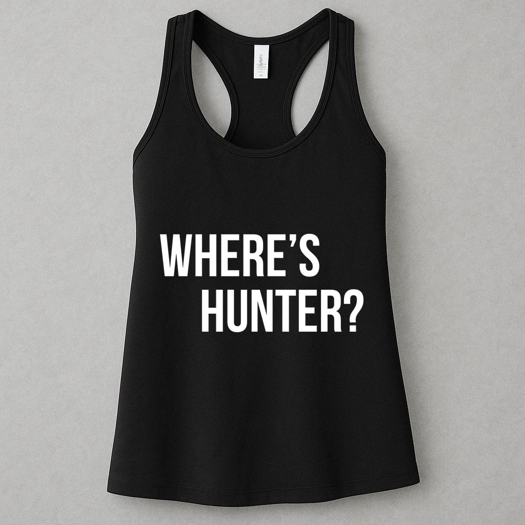Where's Hunter President Trump Womens Tank Top