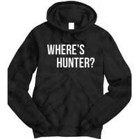 Where's Hunter President Trump Tie Dye Hoodie