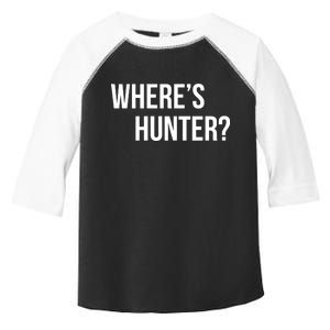 Where's Hunter President Trump Toddler Fine Jersey T-Shirt