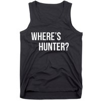 Where's Hunter President Trump Tank Top