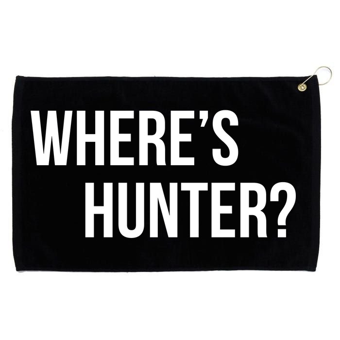 Where's Hunter President Trump Grommeted Golf Towel