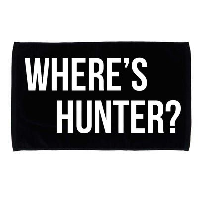 Where's Hunter President Trump Microfiber Hand Towel