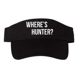 Where's Hunter President Trump Valucap Bio-Washed Visor