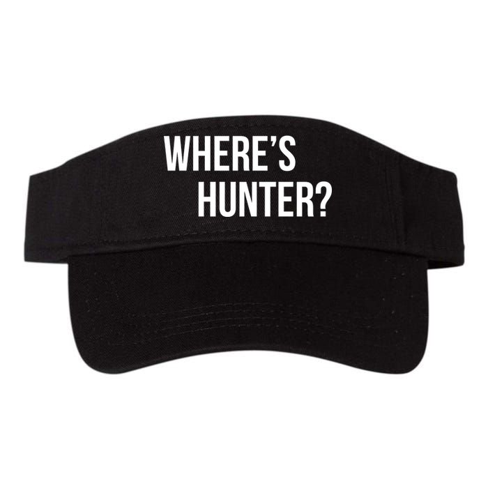 Where's Hunter President Trump Valucap Bio-Washed Visor