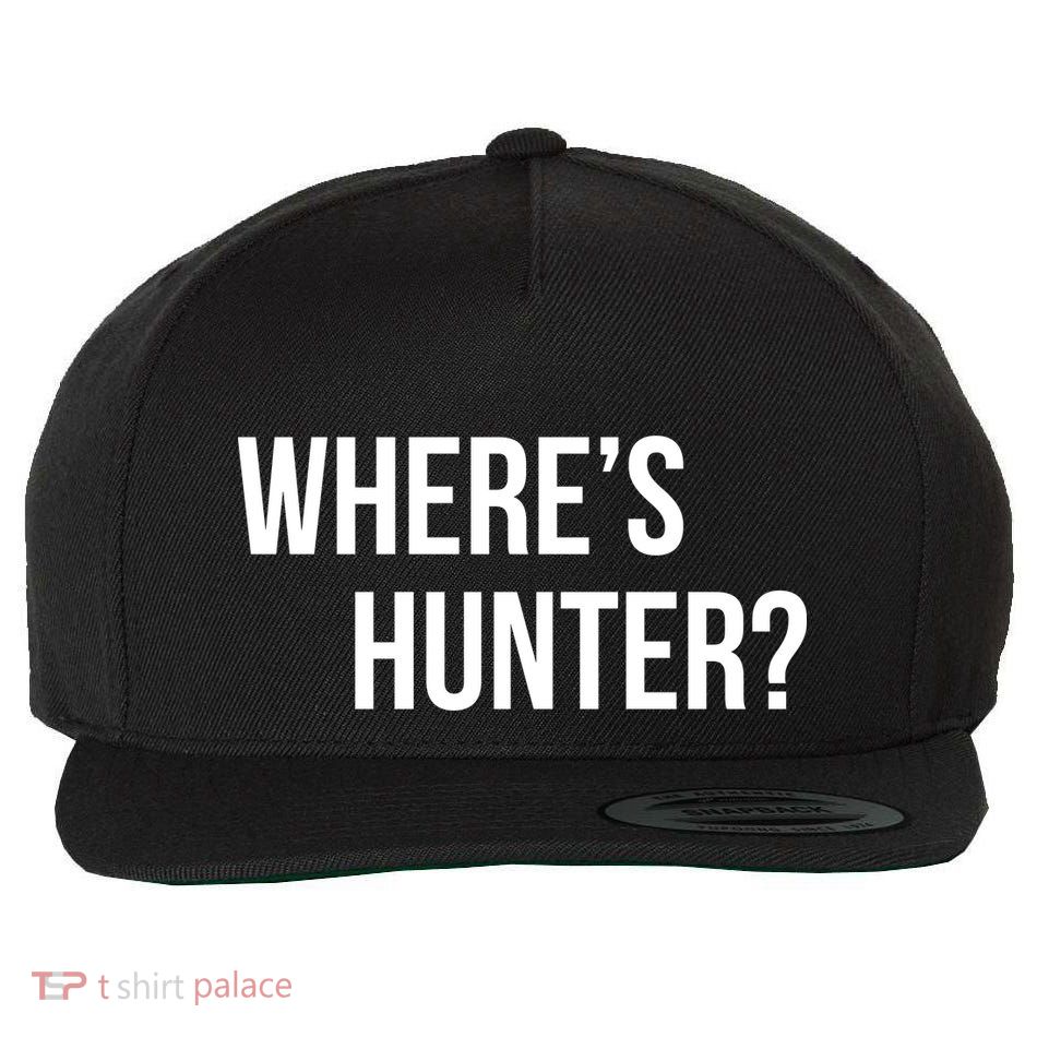 Where's Hunter President Trump Wool Snapback Cap
