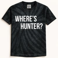 Where's Hunter President Trump Kids Tie-Dye T-Shirt