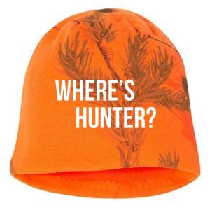 Where's Hunter President Trump Kati - Camo Knit Beanie