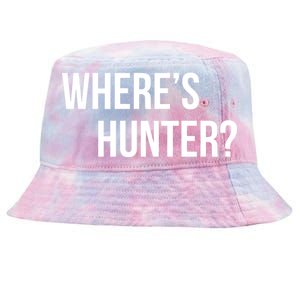 Where's Hunter President Trump Tie-Dyed Bucket Hat