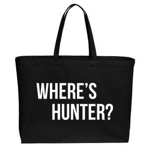 Where's Hunter President Trump Cotton Canvas Jumbo Tote