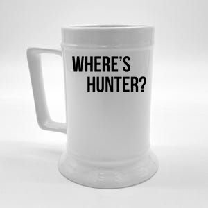 Where's Hunter President Trump Beer Stein