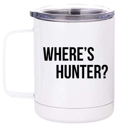 Where's Hunter President Trump 12 oz Stainless Steel Tumbler Cup