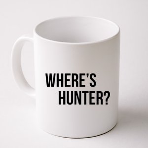 Where's Hunter President Trump Coffee Mug