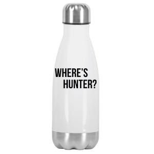 Where's Hunter President Trump Stainless Steel Insulated Water Bottle