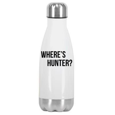 Where's Hunter President Trump Stainless Steel Insulated Water Bottle