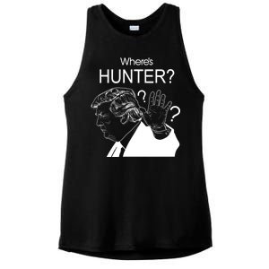 Where's Hunter Trump Rally Ladies PosiCharge Tri-Blend Wicking Tank