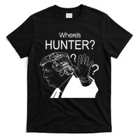 Where's Hunter Trump Rally T-Shirt