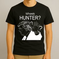Where's Hunter Trump Rally T-Shirt