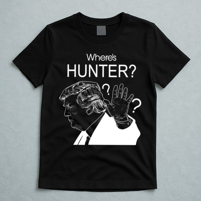 Where's Hunter Trump Rally T-Shirt