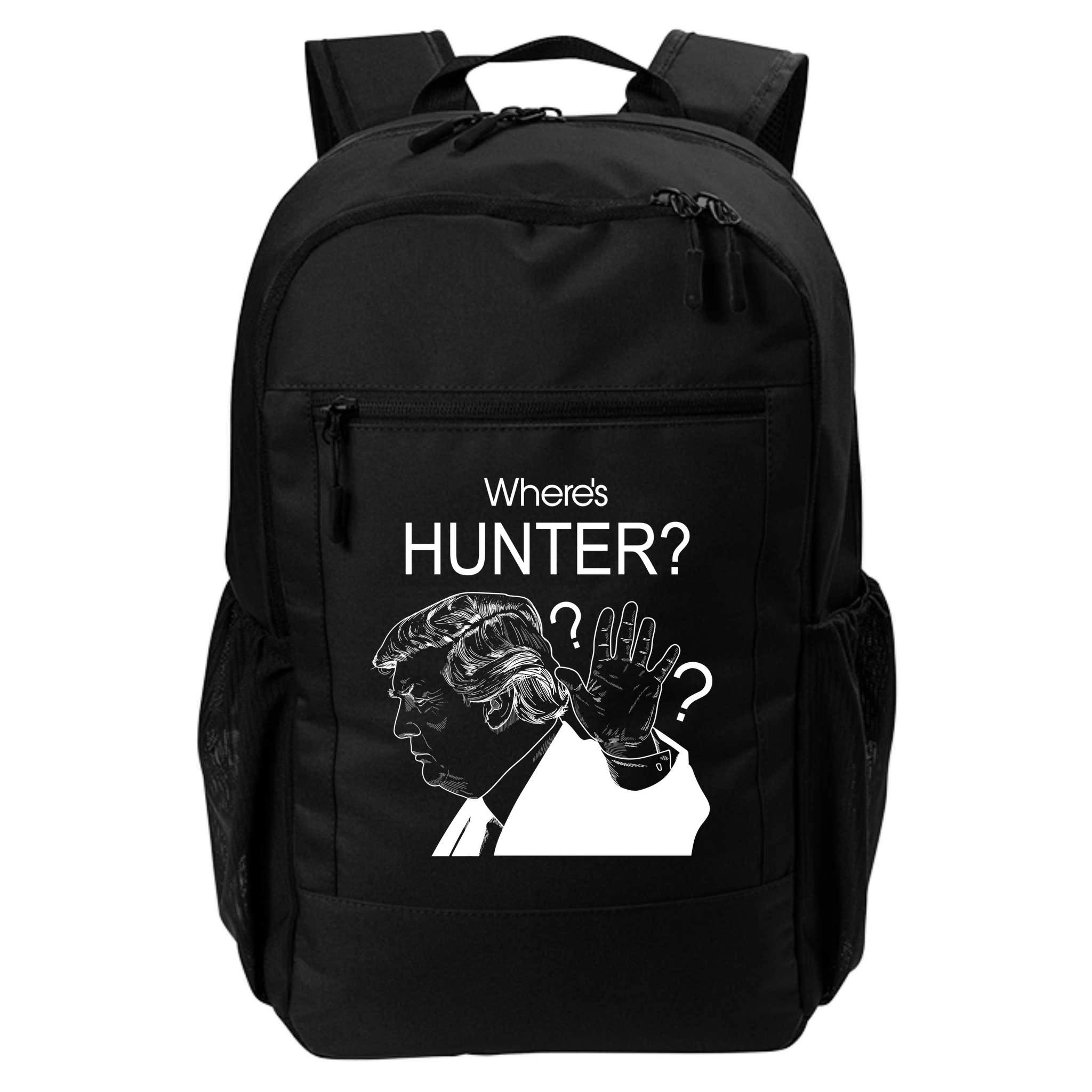 Where's Hunter Trump Rally Backpack