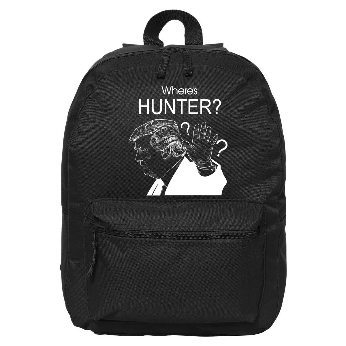 Where's Hunter Trump Rally 16 in Basic Backpack