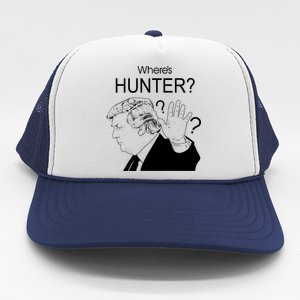 Where's Hunter Trump Rally Trucker Hat