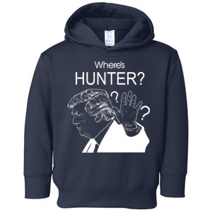 Where's Hunter Trump Rally Toddler Hoodie