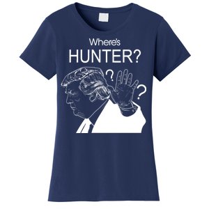 Where's Hunter Trump Rally Women's T-Shirt